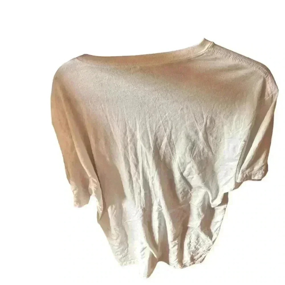 Next level  size XL V Neck white Christmas t shirt. “I put out for Santa”. EUC - Picture 2 of 7